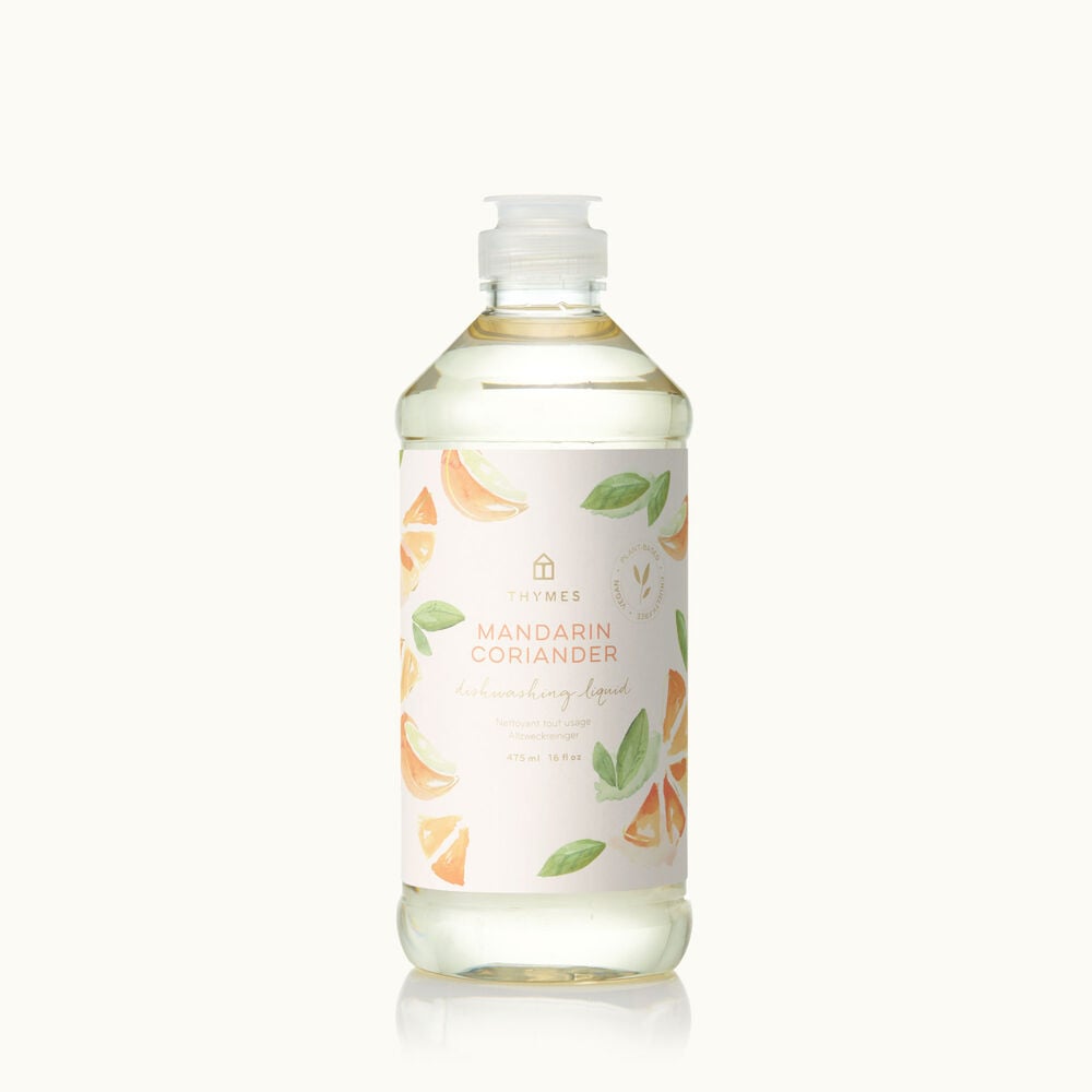Thymes Mandarin Coriander Dishwashing Liquid for Sparkling Clean Dishes image number 1